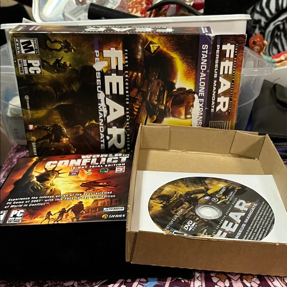 FEAR Perseus Mandate PC Game - Black Edition